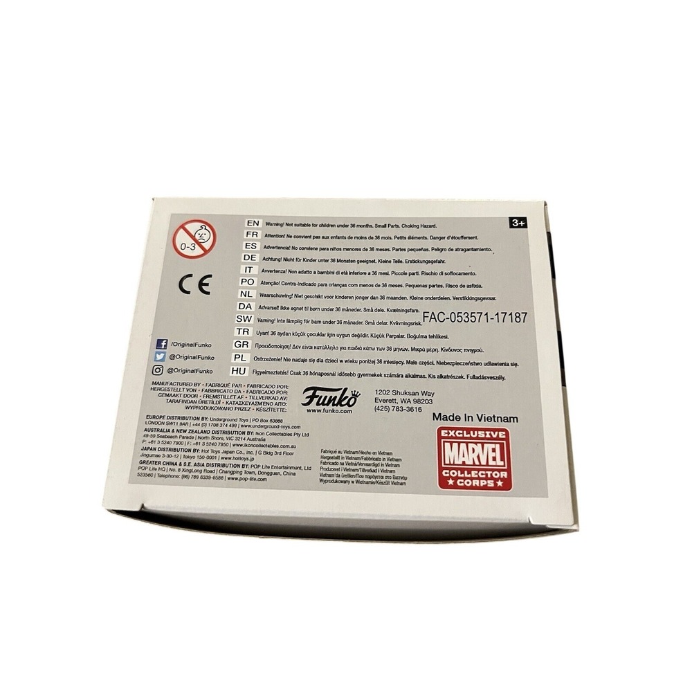 Funko Pop Marvel Iron Man Tales of Suspense 39 Silver 238 Collector Corps - Picture 6 of 6